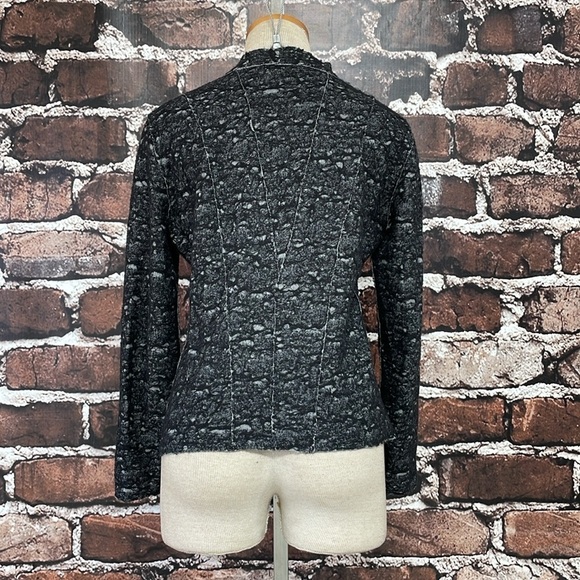 Eileen Fisher Cardigan Women's PS Petite Small Grey Open Front Sweater - Picture 10 of 13